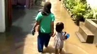 Jiran, Gadis Mungil Akrab dengan Banjir