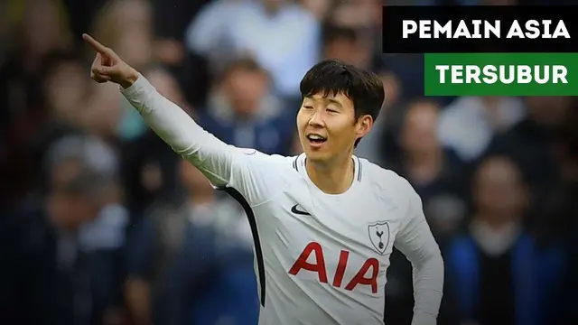 VIDEO: 5 Pemain Asia Tersubur di Premier League, Korea Selatan Mendominasi