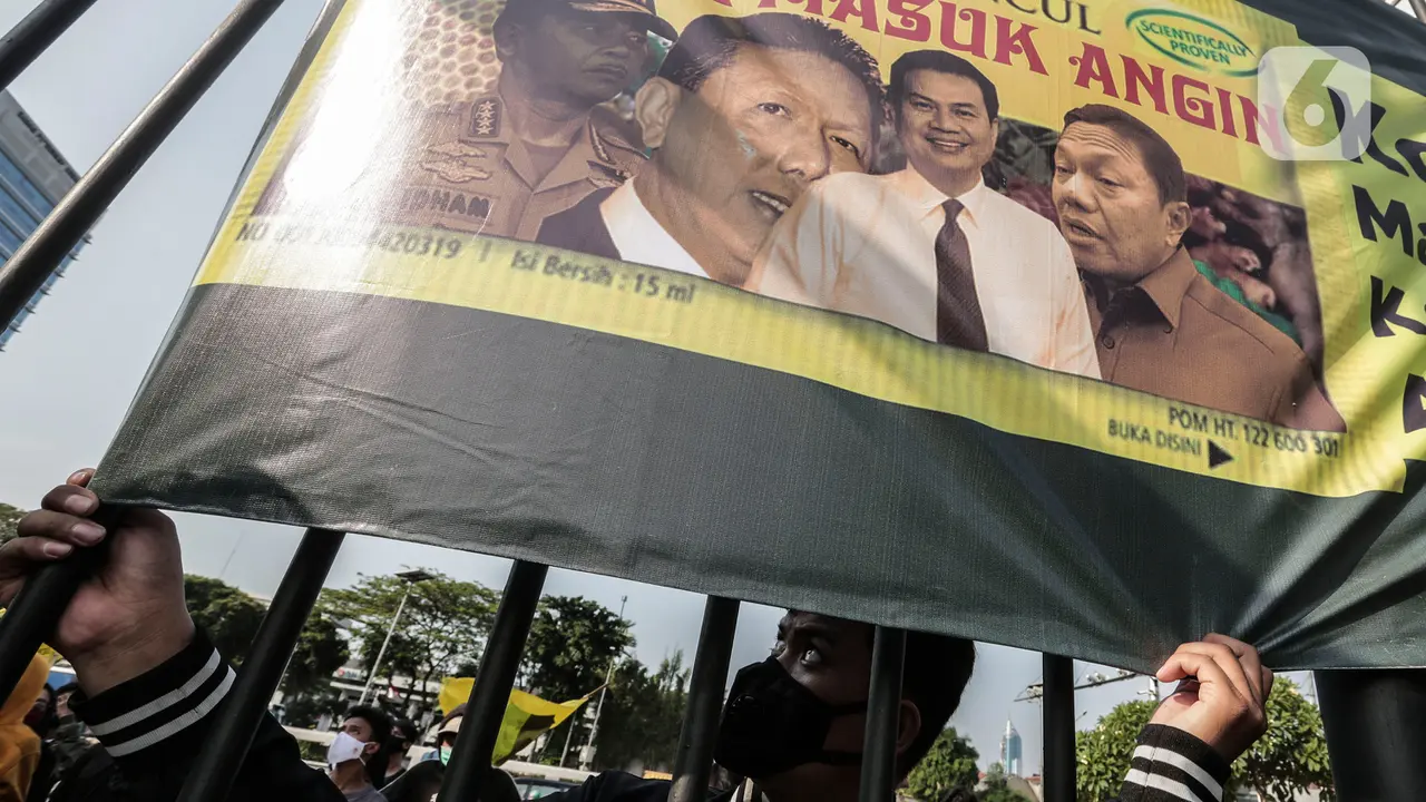 Unjuk Rasa Dukung Komisi III Usut Djoko Tjandra