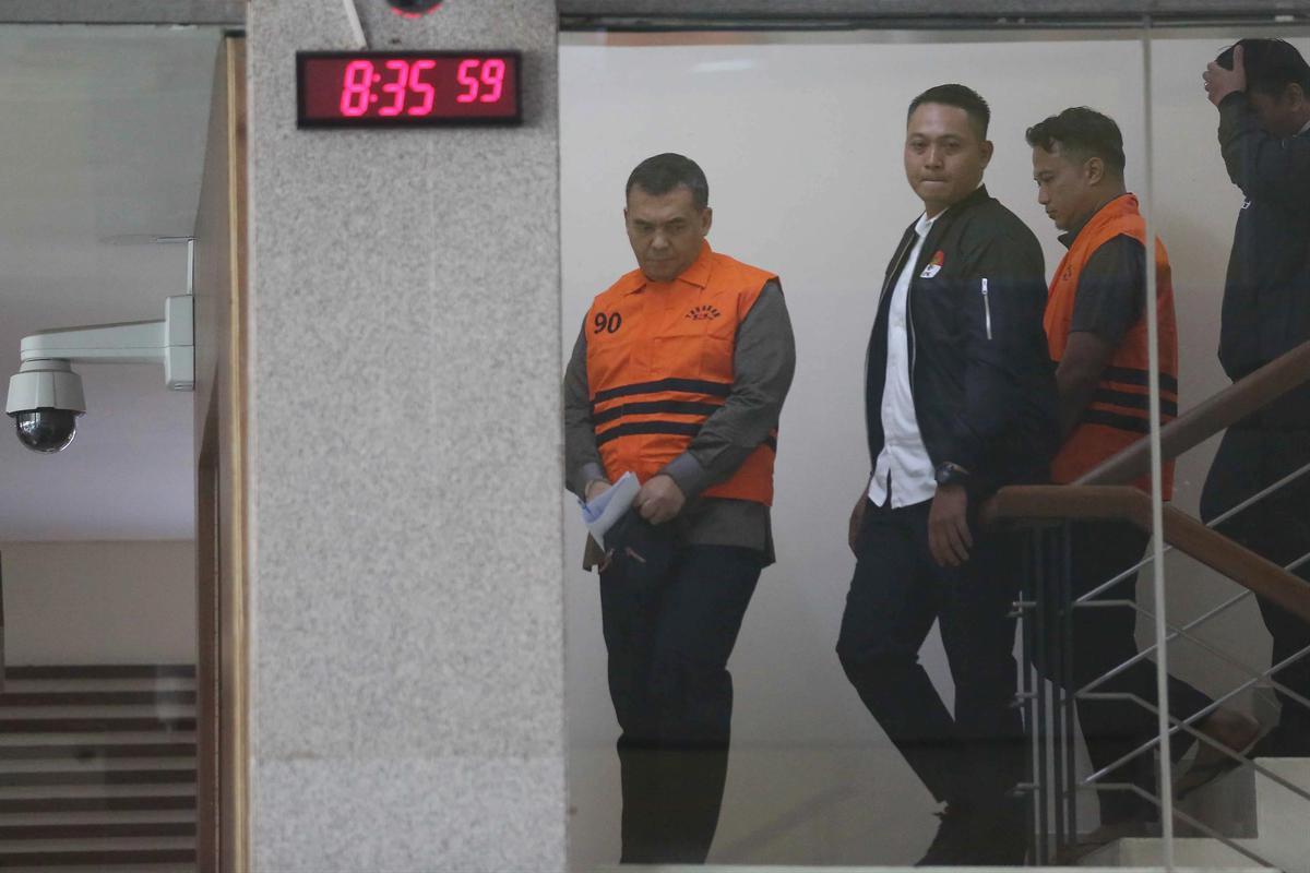 FOTO:  Wamen Imipas Silmy Karim Resmi Ditahan KPK