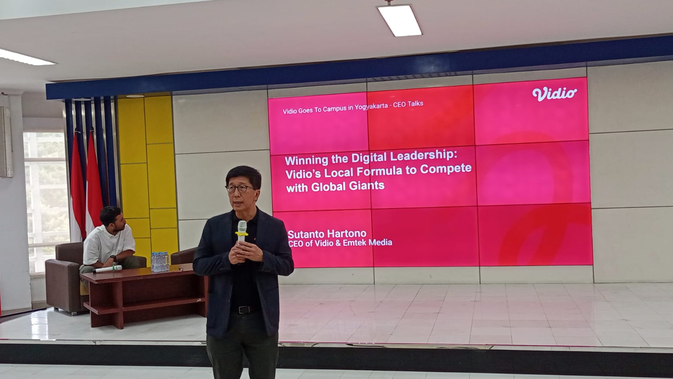 Vidio CEO Sutanto Hartono: Mengapa AI Jadi Pilar Utama Industri Kreatif Kini