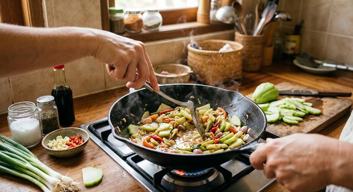Resep Labu Siam Sederhana Tanpa Santan Tetap Gurih