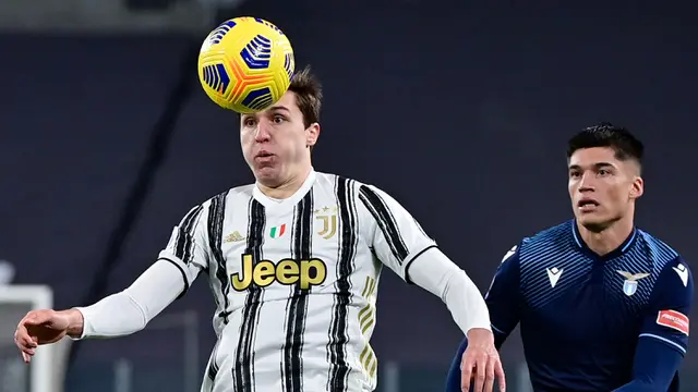 FOTO: Tertinggal 0-1, Juventus Come Back dan Menang 3-1 atas Lazio - Federico Chiesa; Joaquin Correa