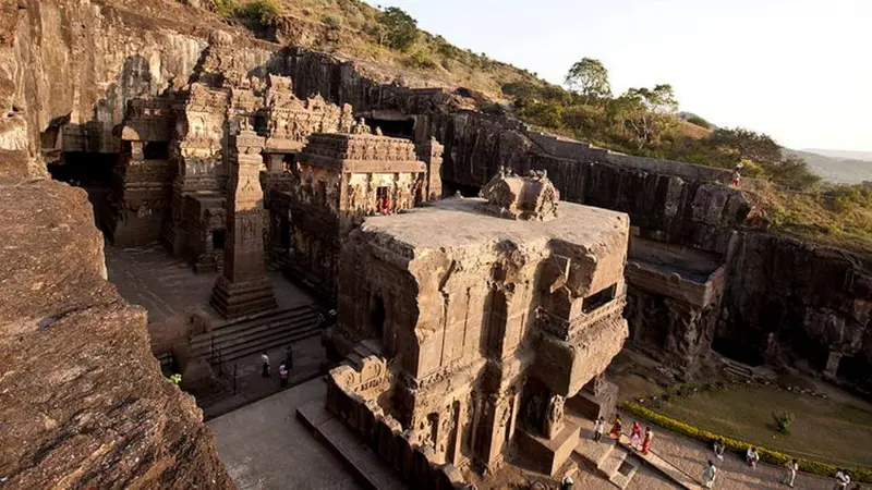 Gua Ellora (Foto: whc.unesco.org).