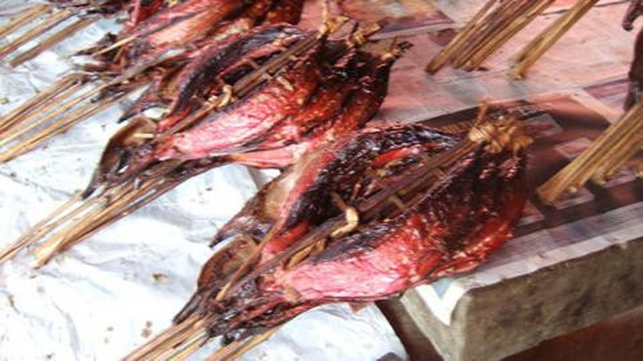 Cakalang fufu rabe rica, kuliner pedas Manado