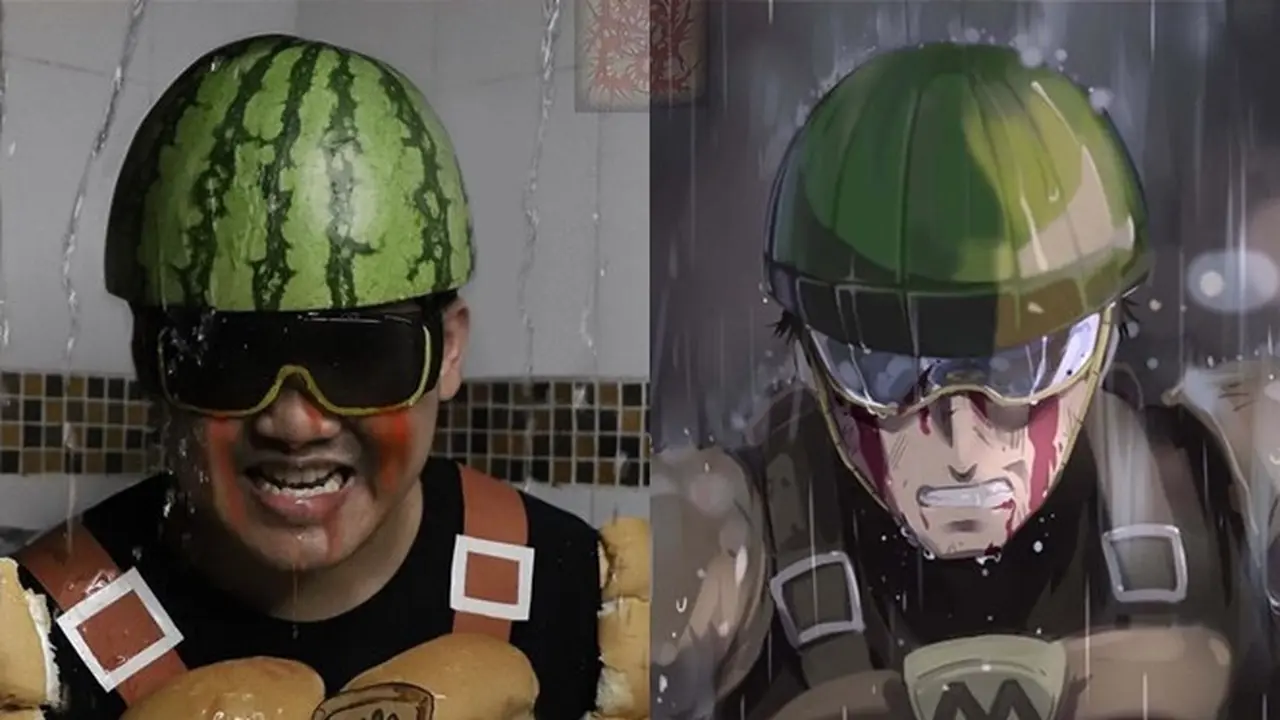 6 Cosplay Low Budget Pakai Semangka Ini Kreatif Sekaligus Kocak