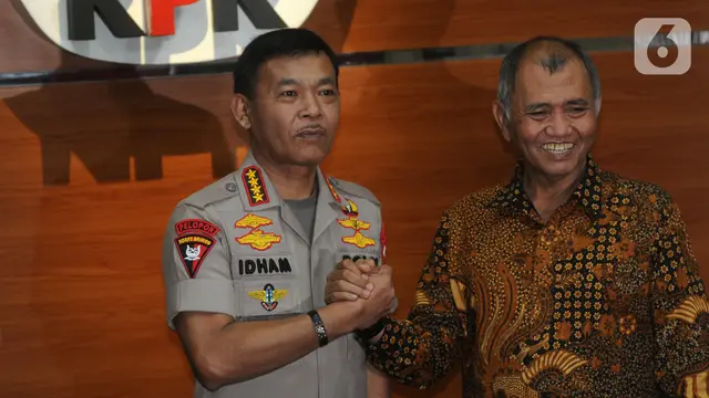Bahas Sinkronisasi, Kapolri Temui Pimpinan KPK
