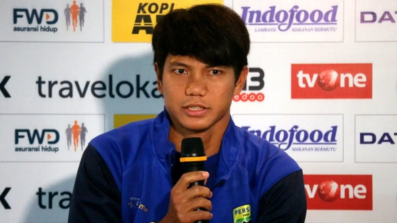 Bek Persib Bandung, Achmad Jufriyanto (Kukuh Saokani/Liputan6.com)