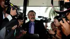 Kamis (20/03/14) Hakim Agung Gayus Lumbuun datang ke gedung KPK Jakarta   (Liputan6.com/Helmi Fithriansyah)
