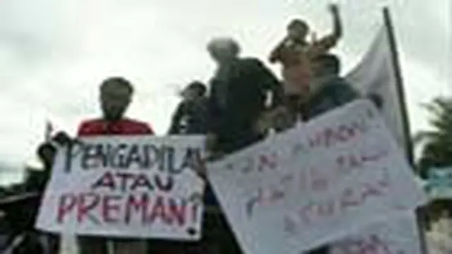 Mahasiswa dan Wartawan Tuntut Reformasi Hukum