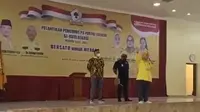 Ketua DPD Partai Golkar Kota Bekasi, Ade Puspitasari yang juga putri Wali Kota Bekasi, Rahmat Effendi.