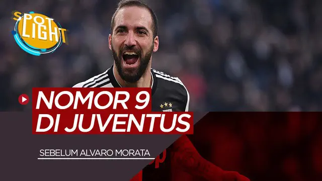 Berita Video Spotlight Sebelum Alvaro Morata, Inilah Pemain Juventus yang Menggunakan Nomor 9 Ada Gonzalo Higuain dan Mirko Vucinic