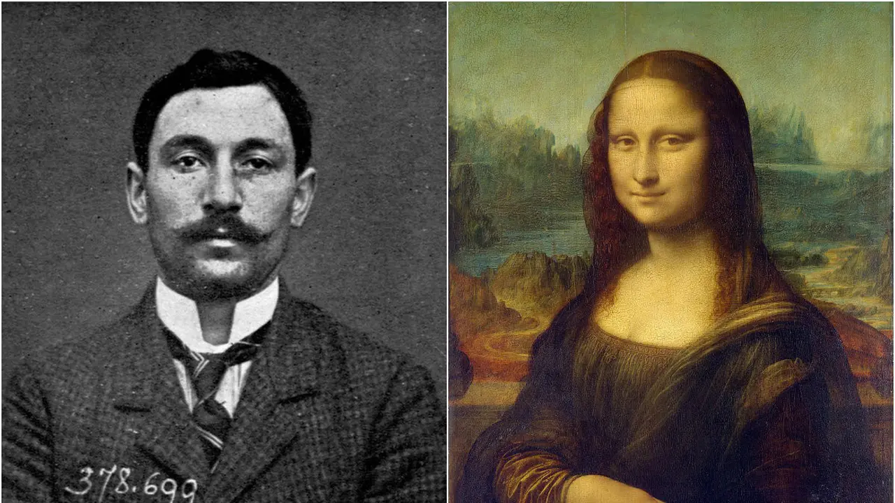 Vincenzo Perugia, dalang pencurian Mona Lisa pada  21 Agustus 1911
