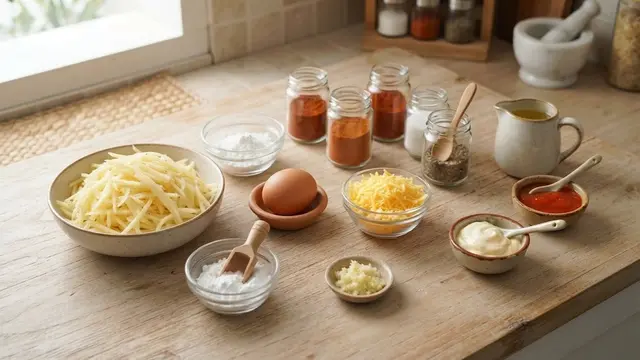 Bahan-bahan Hashbrown Pedas