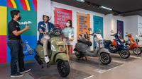 Deretan model Vespa (Piaggio Indonesia)