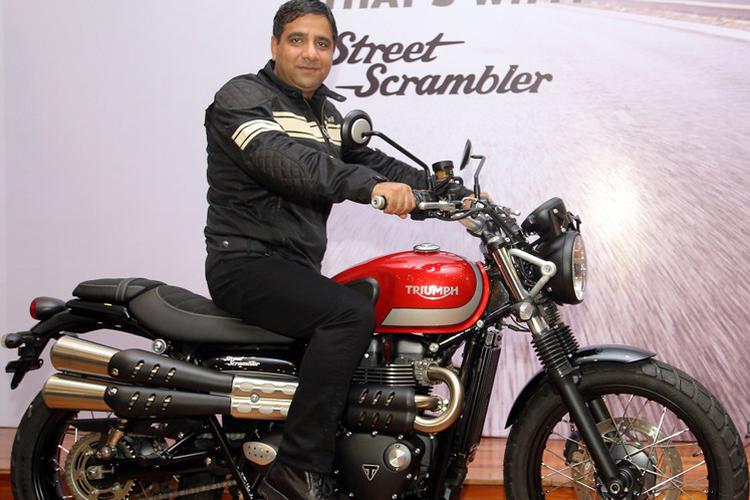 Harga triumph street scrambler store