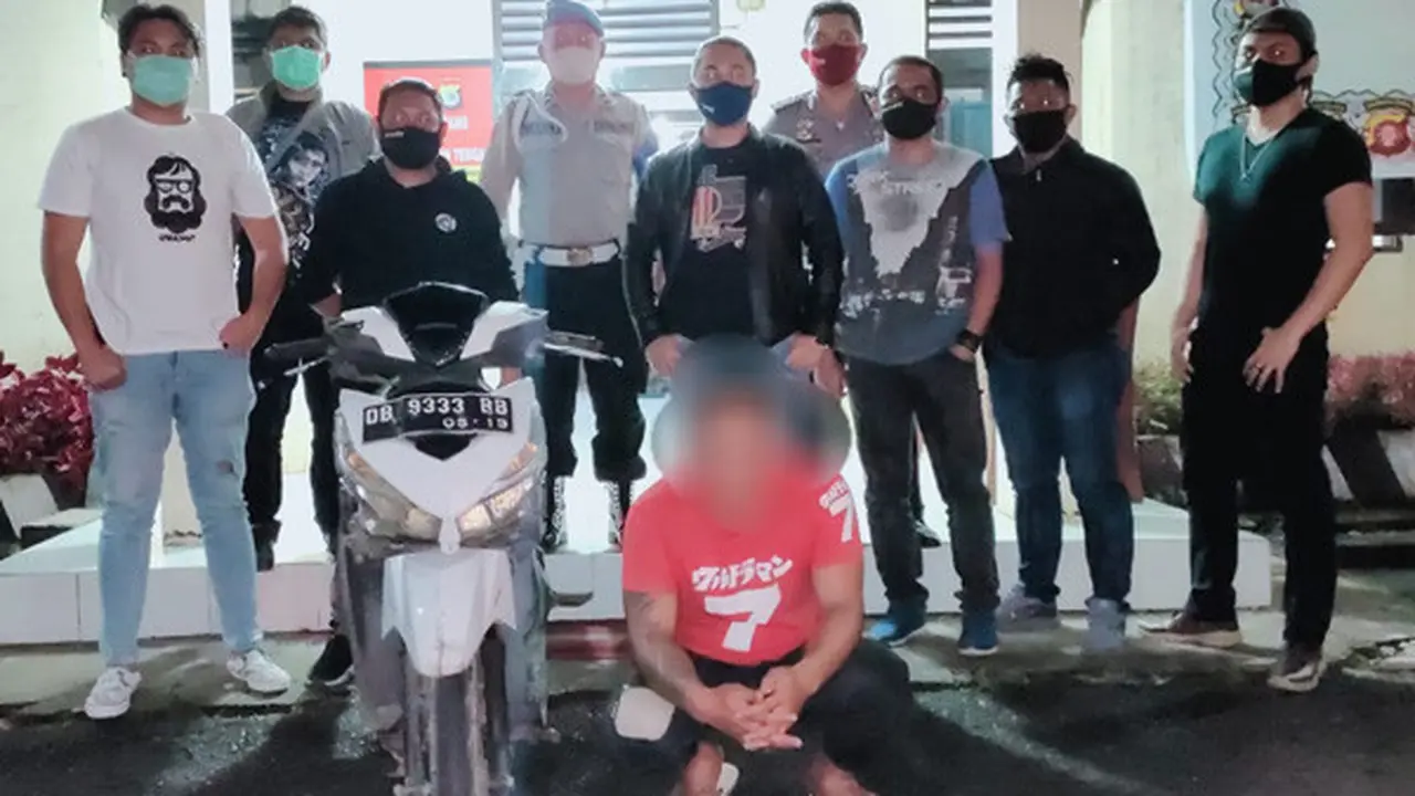 Tim URC Totosik bergerak menuju lokasi dan mengamankan pelaku bersama barang bukti sepeda motor milik korban.