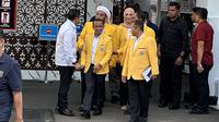 Ketua Umum (Ketum) Partai Golkar Bahlil Lahadalia di Istana Negara, Jakarta, Rabu (27/8/2025) (Liputan6.com/Nanda Perdana Putra)