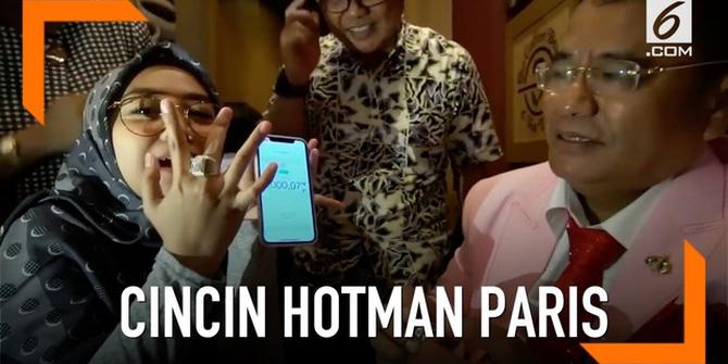 VIDEO: Ria Ricis Dapat Cincin Rp 9 Miliar Hotman Paris