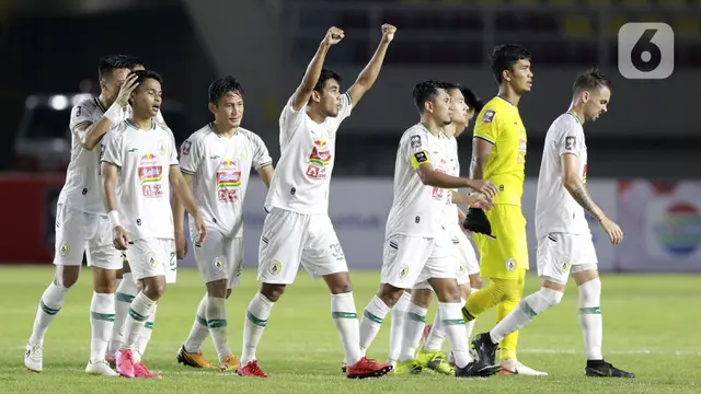 FOTO: Taklukkan PSM Makassar, PSS Sleman Rebut Juara Tiga Piala Menpora 2021