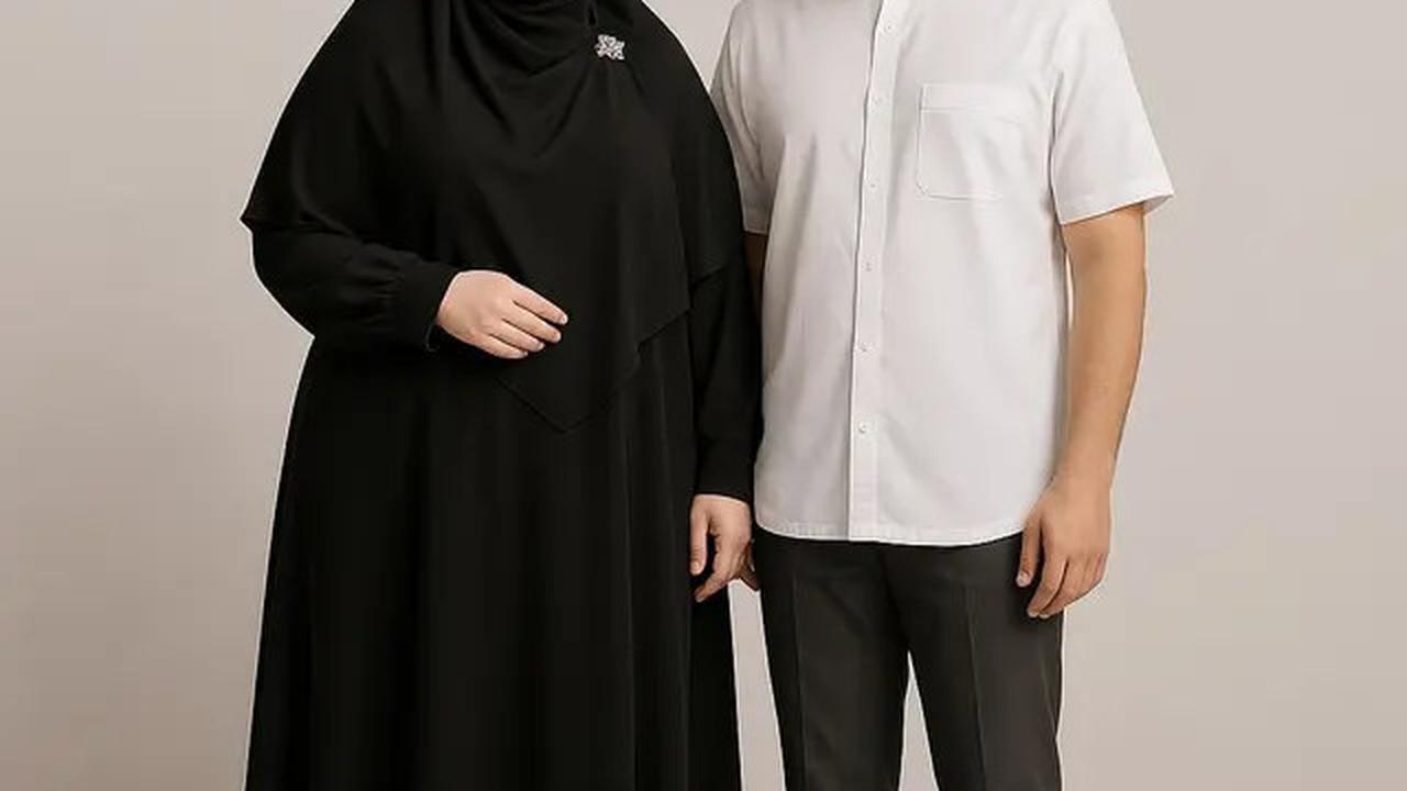 6 Inspirasi Baju Couple Muslim Syari, Tetap Stylish Tanpa Melanggar Syariat