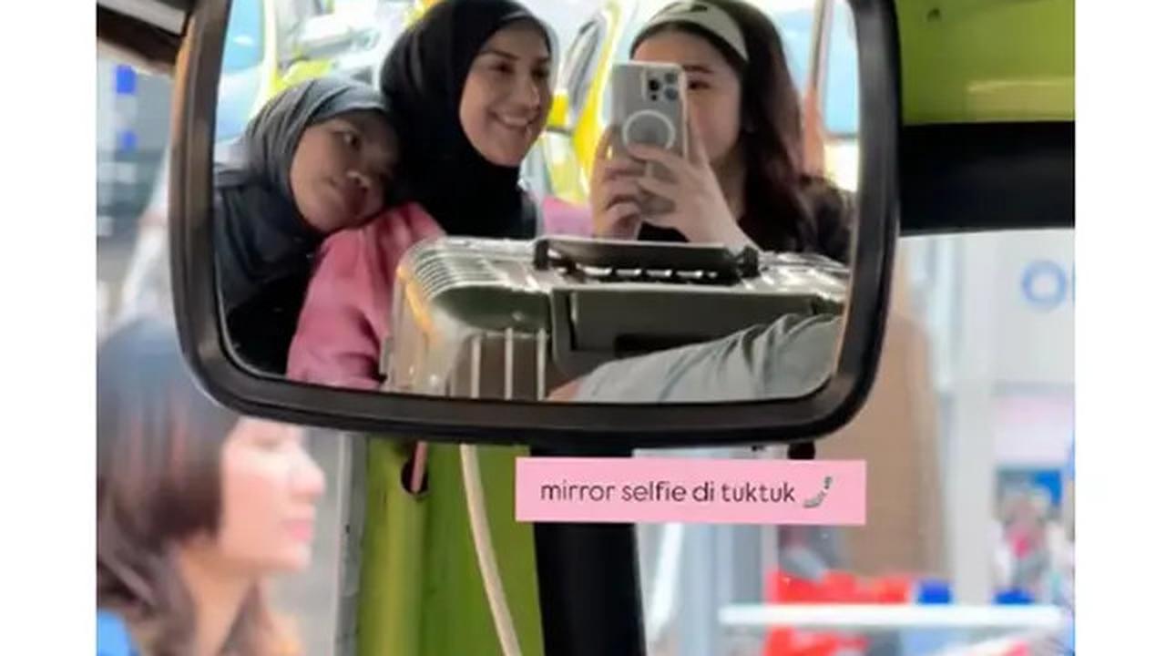 6 Potret Kebersamaan Irish Bella dan Dua Putri Sambungnya di Bangkok, Bak Sahabat