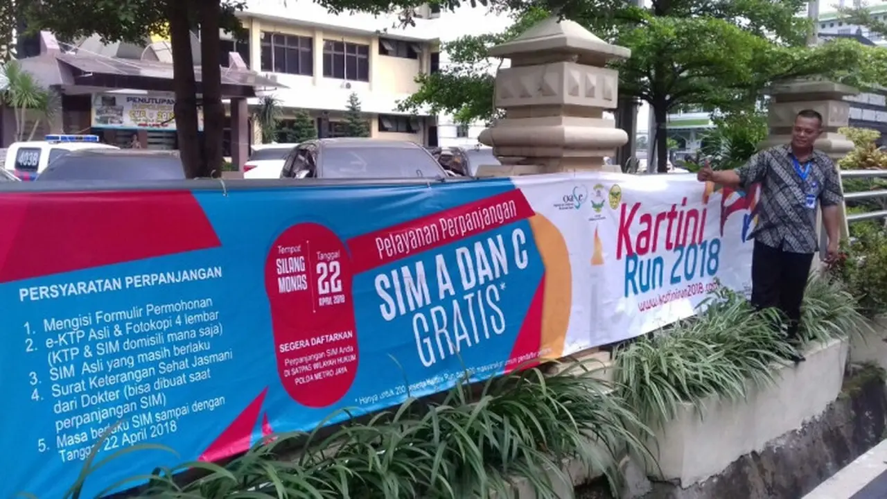 Syarat Perpanjang SIM A dan C Gratis