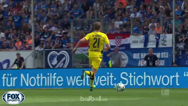 Hoffenheim 3-1 Borussia Dortmund | Liga Jerman | Highlight Pertandingan dan Gol-gol