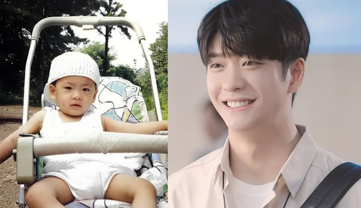 Foto masa kecil Kang Tae Oh. (Foto: Man of Creation/ ENA via Soompi)