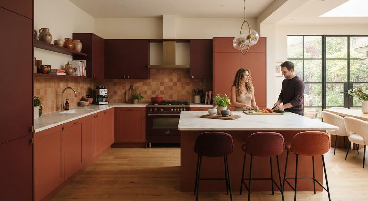 Terracotta, Oxblood, dan Burgundy (AI Generated)