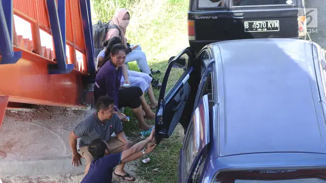 Pengalihan Arus, Pintu Tol Brebes Barat Padat