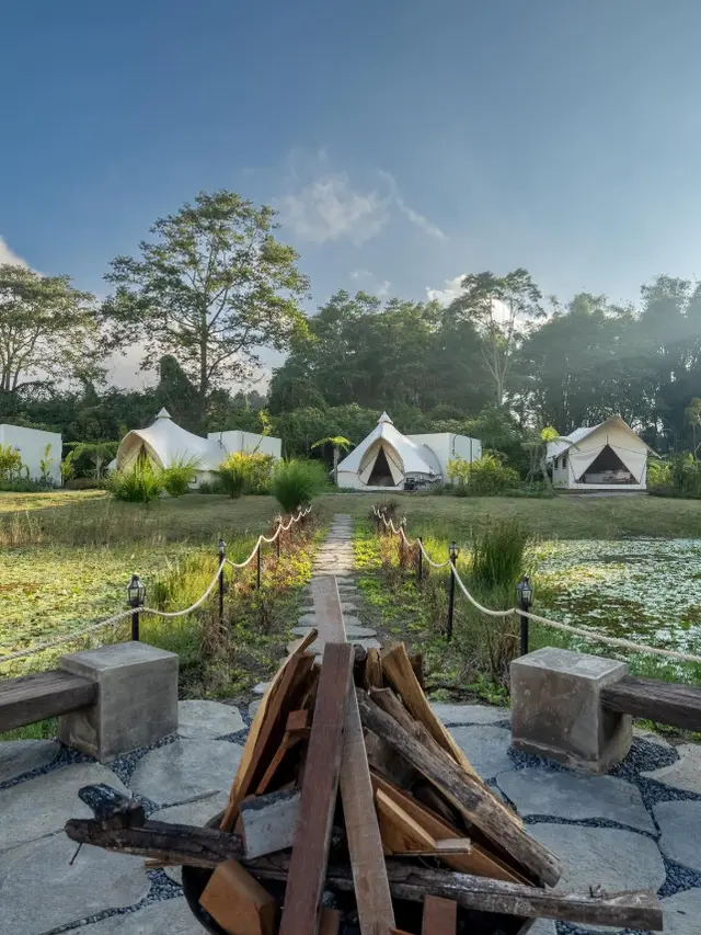 Potret Glamping Mewah Christian Sugiono di Bali