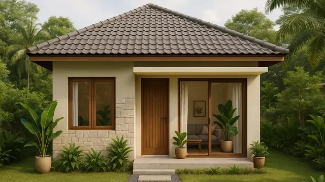 7 Model Rumah 9x6 Sederhana Hemat Biaya, Hunian Nyaman untuk Keluarga Kecil