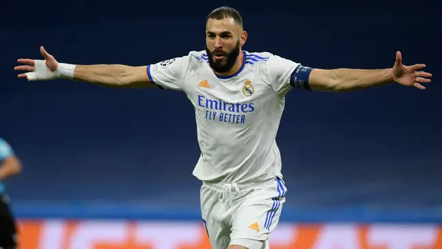 Foto: Real Madrid dan Inter Milan Tempati Posisi 1 dan 2 Grup D usai Petik Kemenangan dalam Lanjutan Liga Champions 2021 / 2022