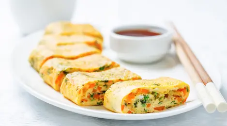 Resep Telur Dadar Gulung Saus Asam Manis Lifestyle Fimela Com