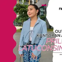 Tidak perlu diragukan lagi sosok cantik Prilly Latucinsuna kerap mencuri perhatian lewat gaya busananya yang elegan.