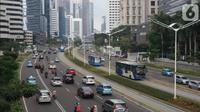Ganjil genap Jakarta berlaku hari ini, Kamis (21/11/2024). (Liputan6.com/Immanuel Antonius)