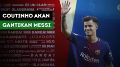Legenda Brasil, Rivaldo menyebut Philippe Coutinho akan menggantikan Lionel Messi.