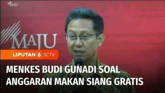 Menteri Kesehatan, Budi Gunadi Sadikin menilai anggaran makan siang gratis bisa lebih dari Rp 15 ribu per anak.