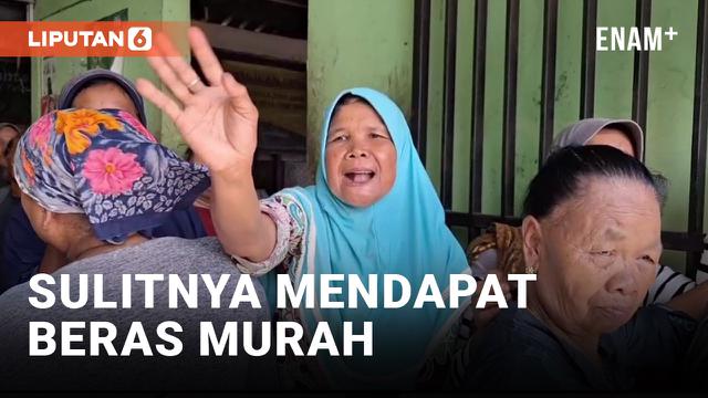 Kesulitan Beli Beras Murah, Warga Magetan Protes