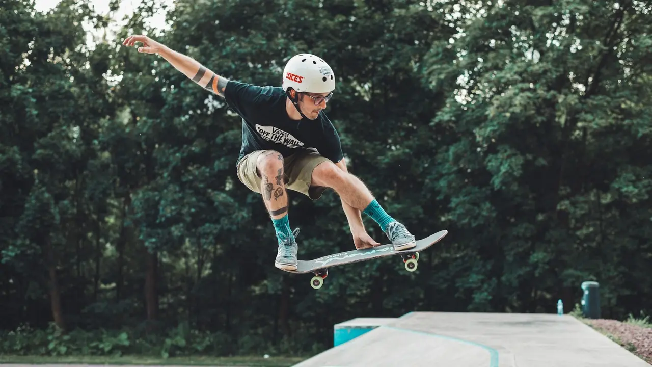 Skateboarding