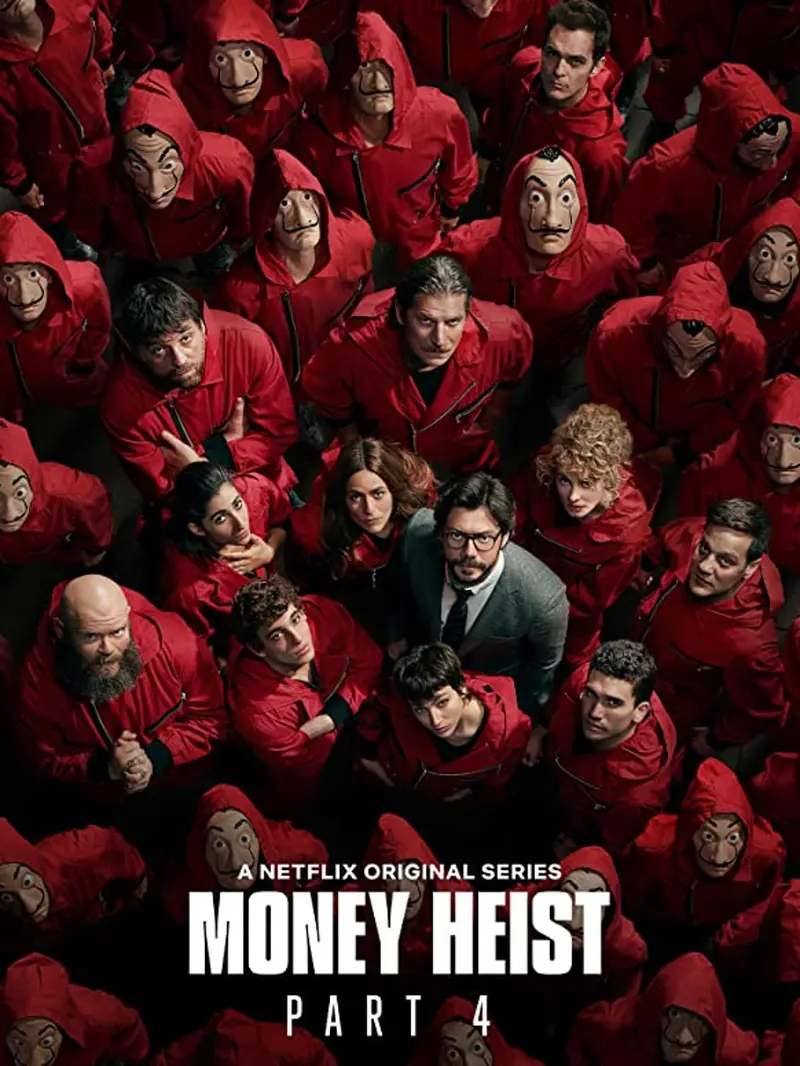 Poster serial Money Heist. (Foto: IMDb/ Netflix)