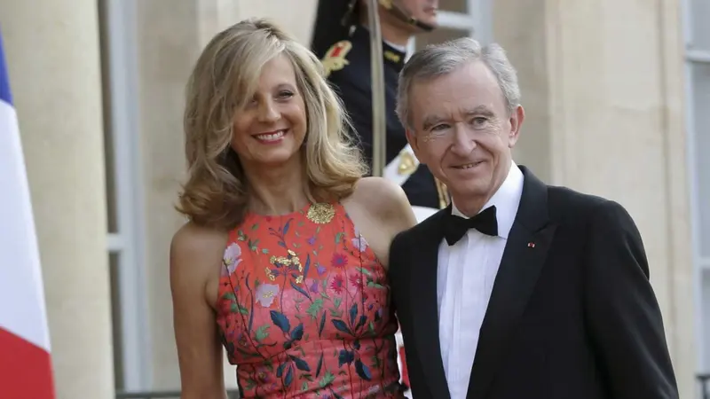 Helene Mercier, istri dari Bernard Arnault (Sumber: romancegoals.com)