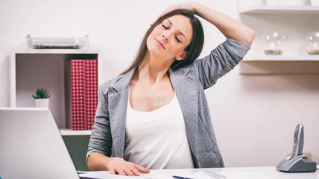 Ilustrasi peregangan stretching