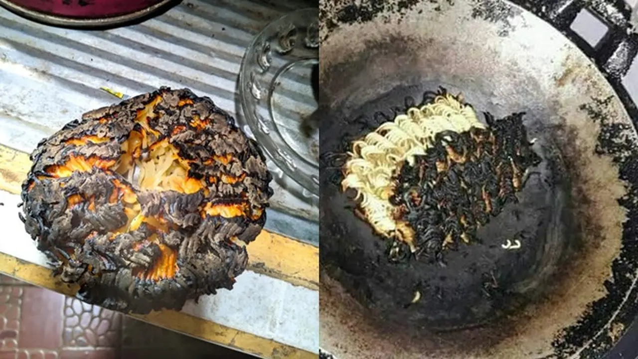 6 Momen Apes Masak Mi Sampai Gosong Ini Bikin Kecewa