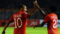 Persija Jakarta sukses membekuk Persijap Jepara 4-1 di stadion GBK, Senin (26/5/2014). (Liputan6.com/Helmi Fithriansyah)