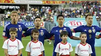 Skuat Jepang yang berlaga di Piala Asia 2015 (Reuters) 