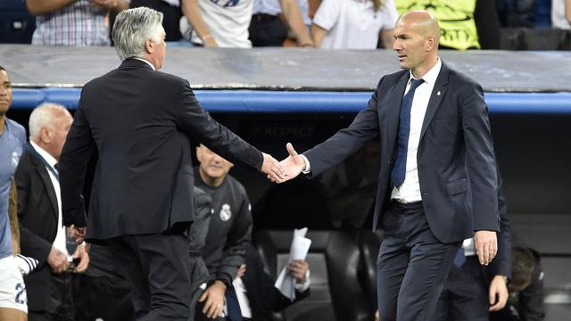 Carlo Ancelotti - Zinedine Zidane