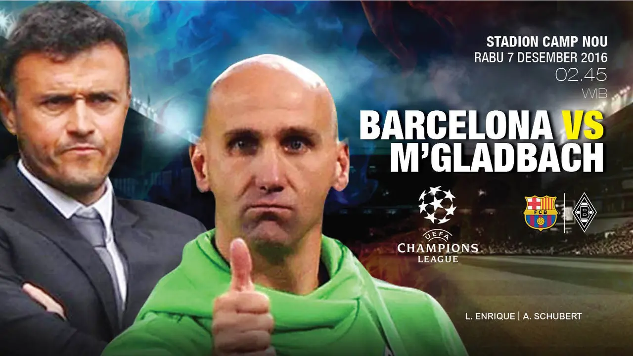 Prediksi Barcelona Vs Borussia M'glabach
