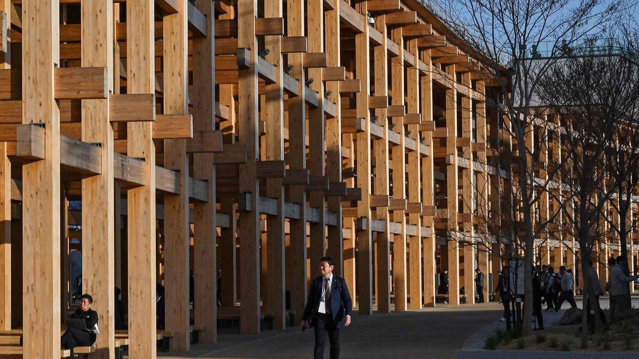 FOTO: Melihat Bangunan Struktur Kayu Terbesar di Dunia pada Perhelatan World Expo Osaka 2025